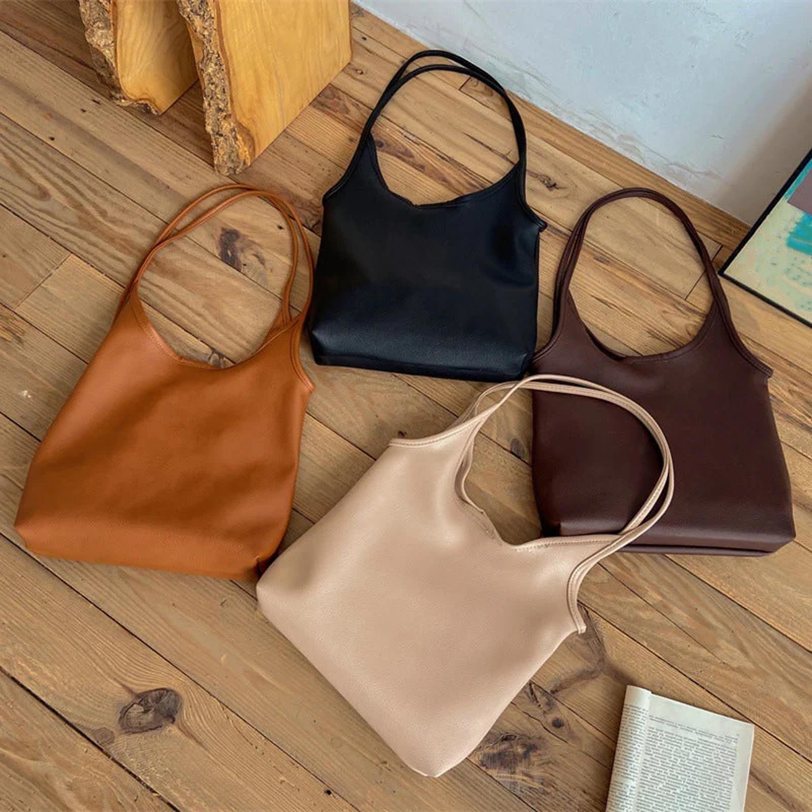 Stylish Large Capacity PU Leather Shoulder Bag - Lightweight Hobo Purse with Coin Purse Set for Women | Perfect for Work, Travel & Everyday Use