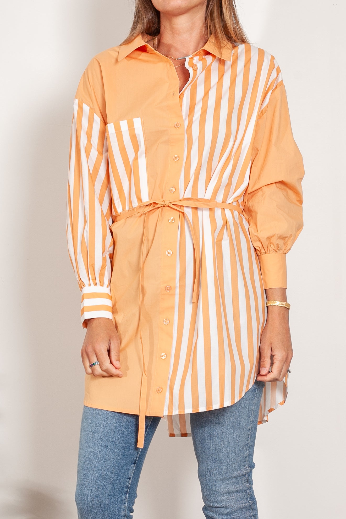 Ena Pelly Women's Bree Cotton Striped Dress - Casual Summer Dress for Beach, Vacation & Everyday Wear