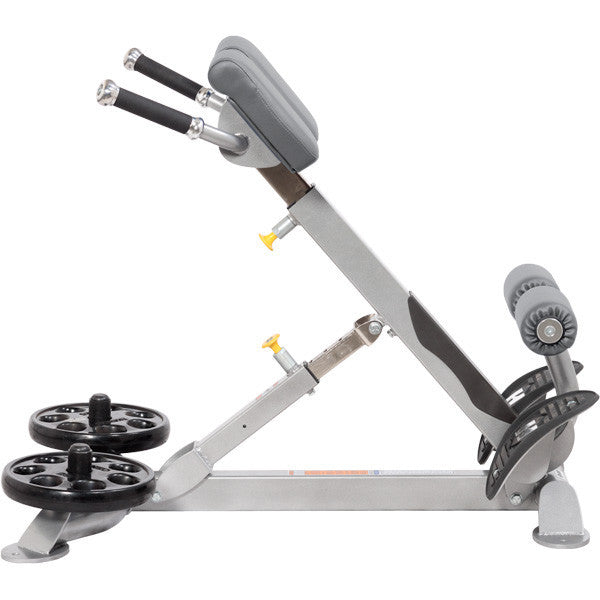 Hoist CF 3663 Hyperextension Bench - Professional Back Extension Machine for Home Gym Strength Training - Perfect for Core Workouts, Glute Exercises and Spinal Rehabilitation