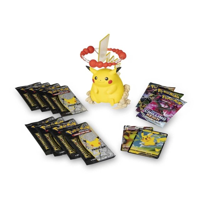 Pokemon Celebrations Pikachu VMAX Figure Box - Limited Edition Collectible Toy for Pokemon Fans - Perfect for Display, Gifts & Game Room Decor