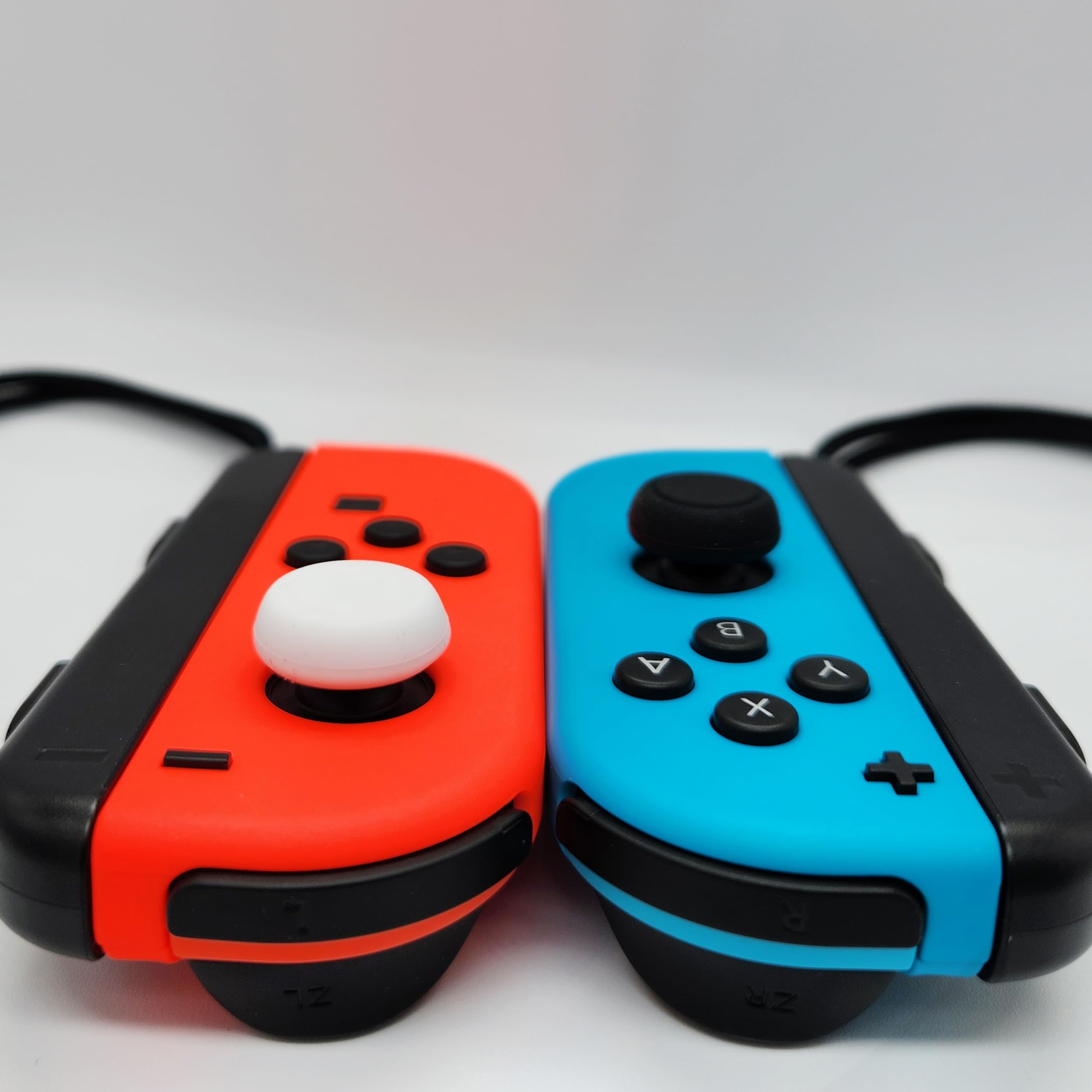 MatoSan® 6X Joystick Caps Compatible with Nintendo Switch Joy-Con & Lite OLED | Thumb Grips for Steam Deck Accessories | Enhanced Grip & Protection (Black) - Perfect for Gaming, Travel & Long Play Sessions