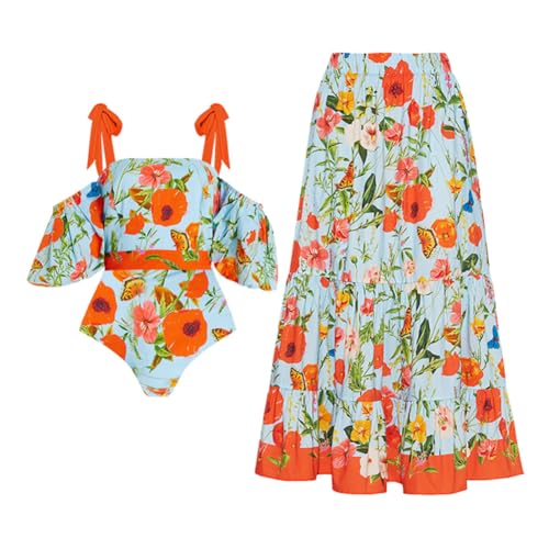 Orange Floral