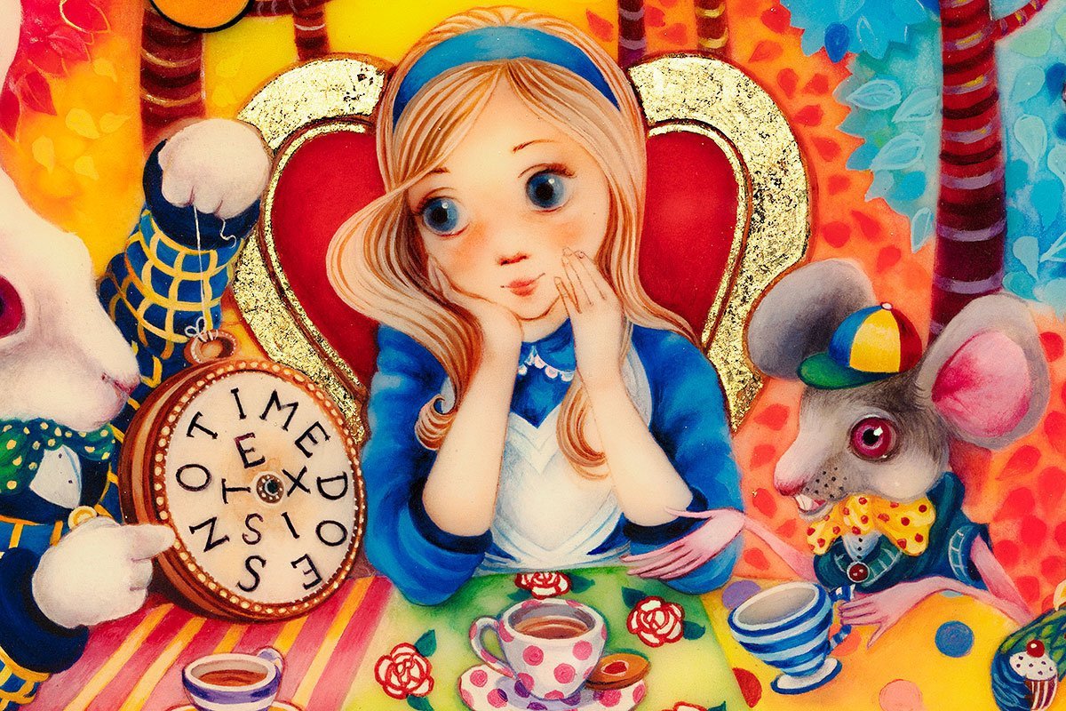 Alice in Wonderland Mad Tea Party Costume - Whimsical Dress for Cosplay, Halloween & Themed Parties | Perfect for Kids & Adults