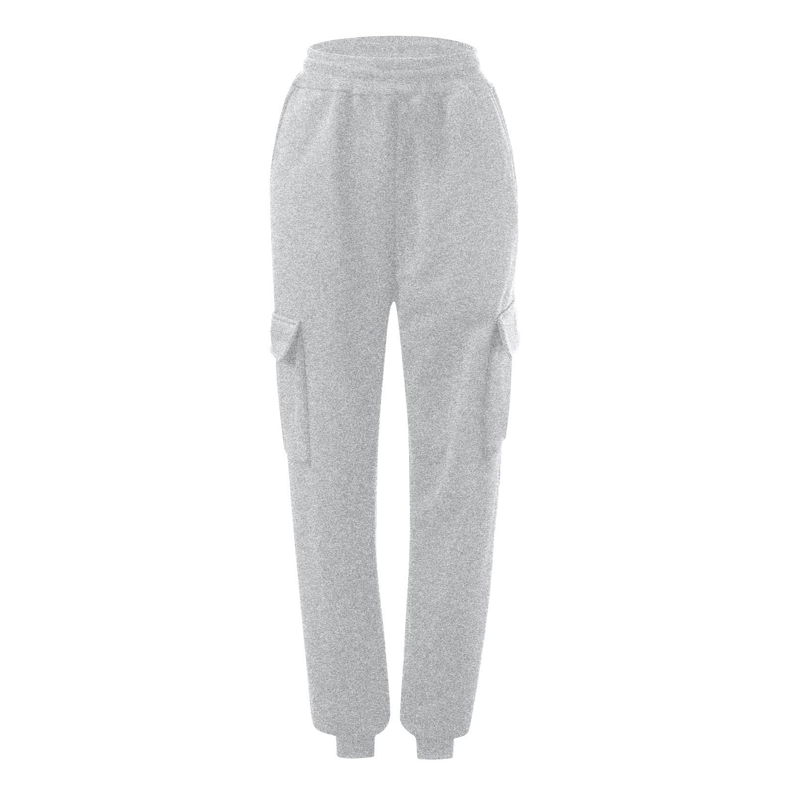 Women's High Waist Baggy Cargo Sweatpants - Elastic Joggers with Pockets | Y2K Fashion, Athletic & Casual Wear | Perfect for Gym, Lounge & Street Style Outfits