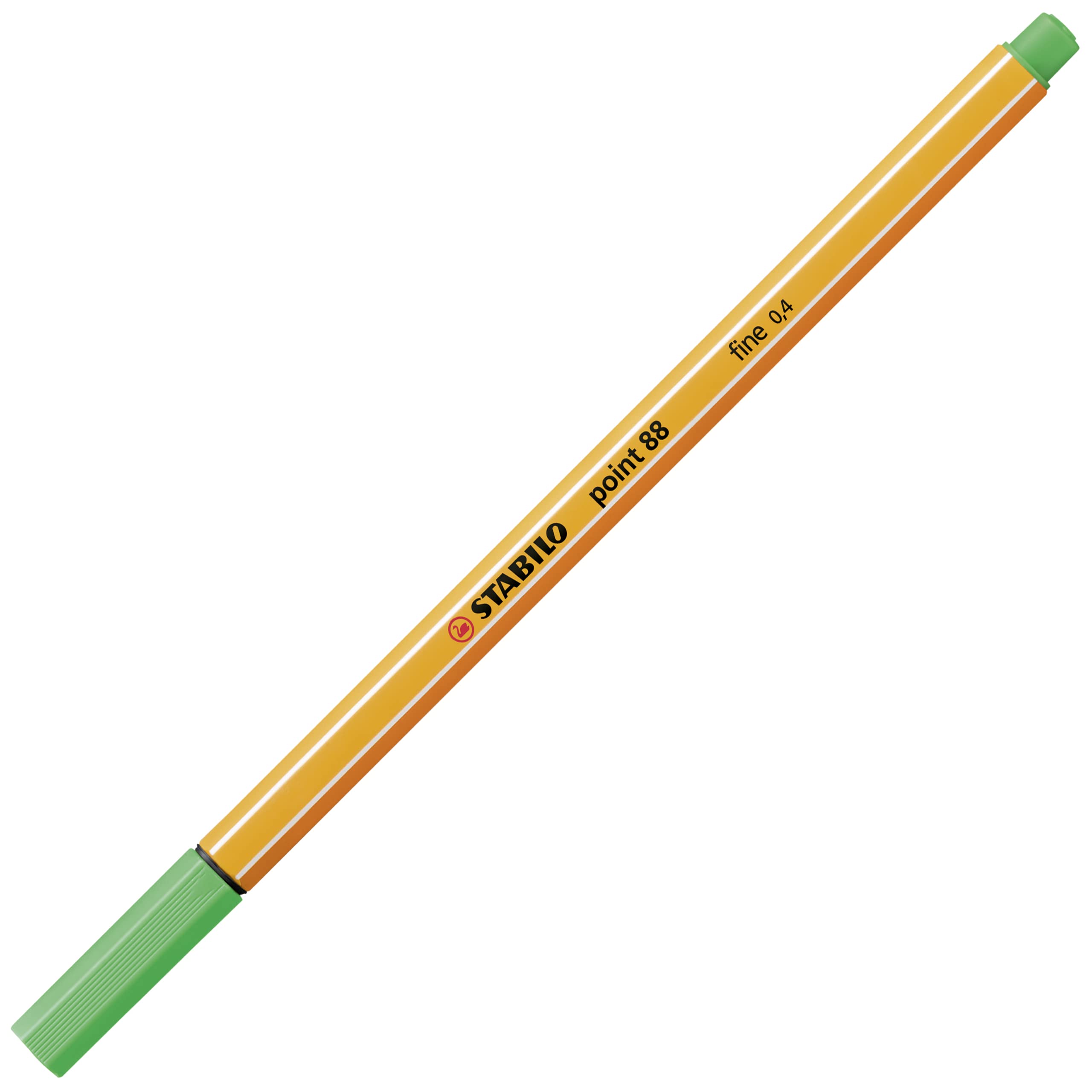 STABILO Point 88 Pen - Light Emerald for Writing & Sketching
