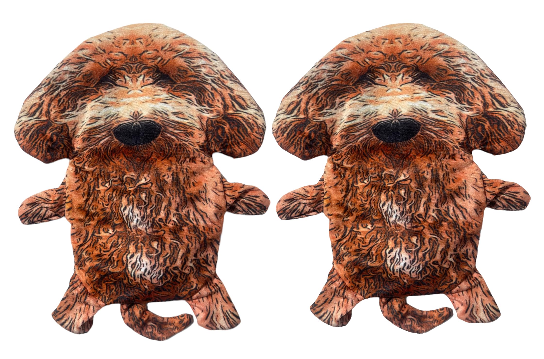 Premium Goldendoodle Crinkle Squeaker Dog Toys - Interactive Fetch & Chew Toys for Puppies, Small Dogs & Pets - Perfect for Indoor Play, Training & Outdoor Fun