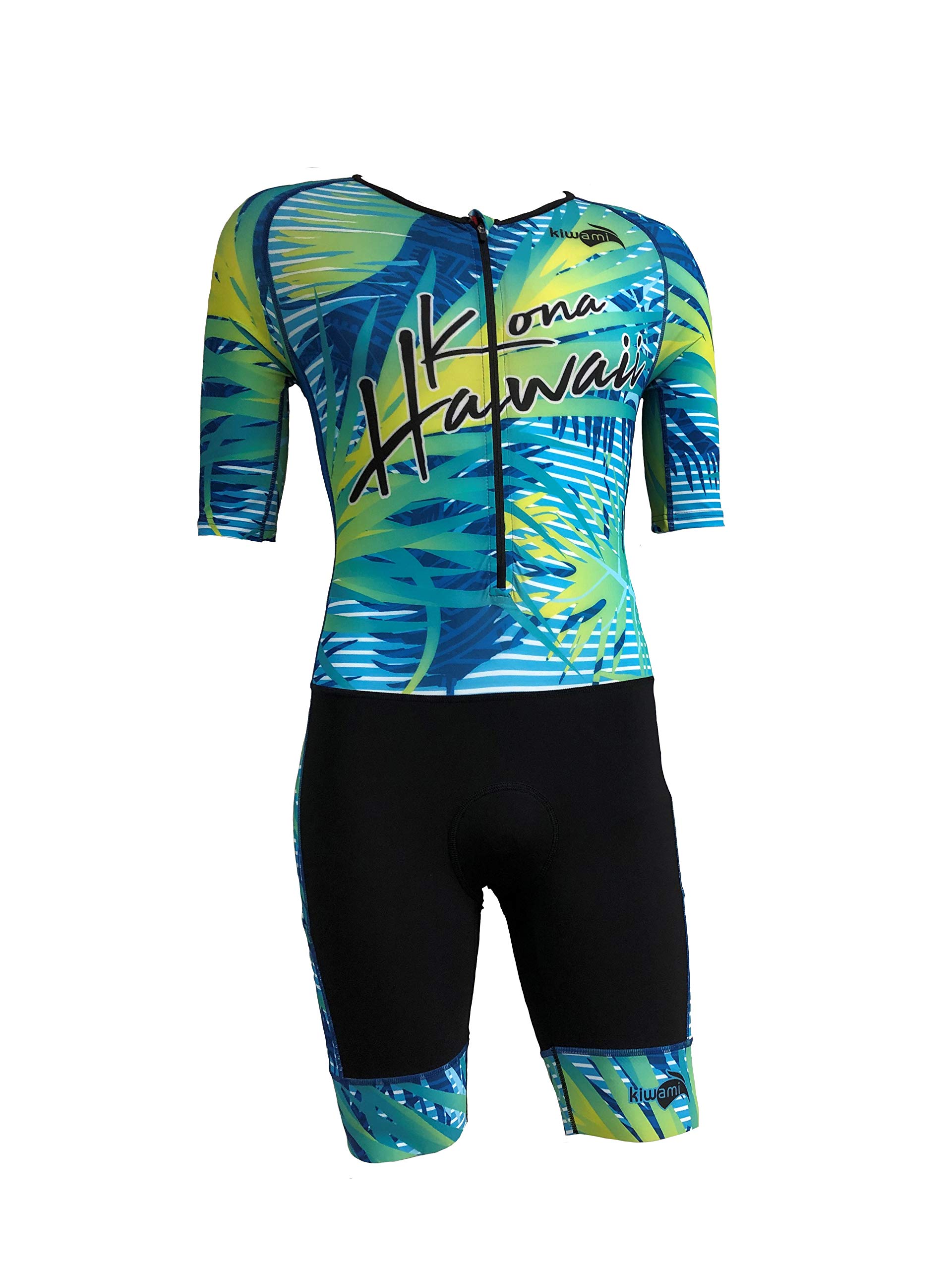 Prima 2 LD Aero Sleeved Trisuit for Men - Triathlon Wetsuit with Compression & Aerodynamic Design - Kona Edition - Perfect for Ironman, Sprint & Olympic Triathlon Races