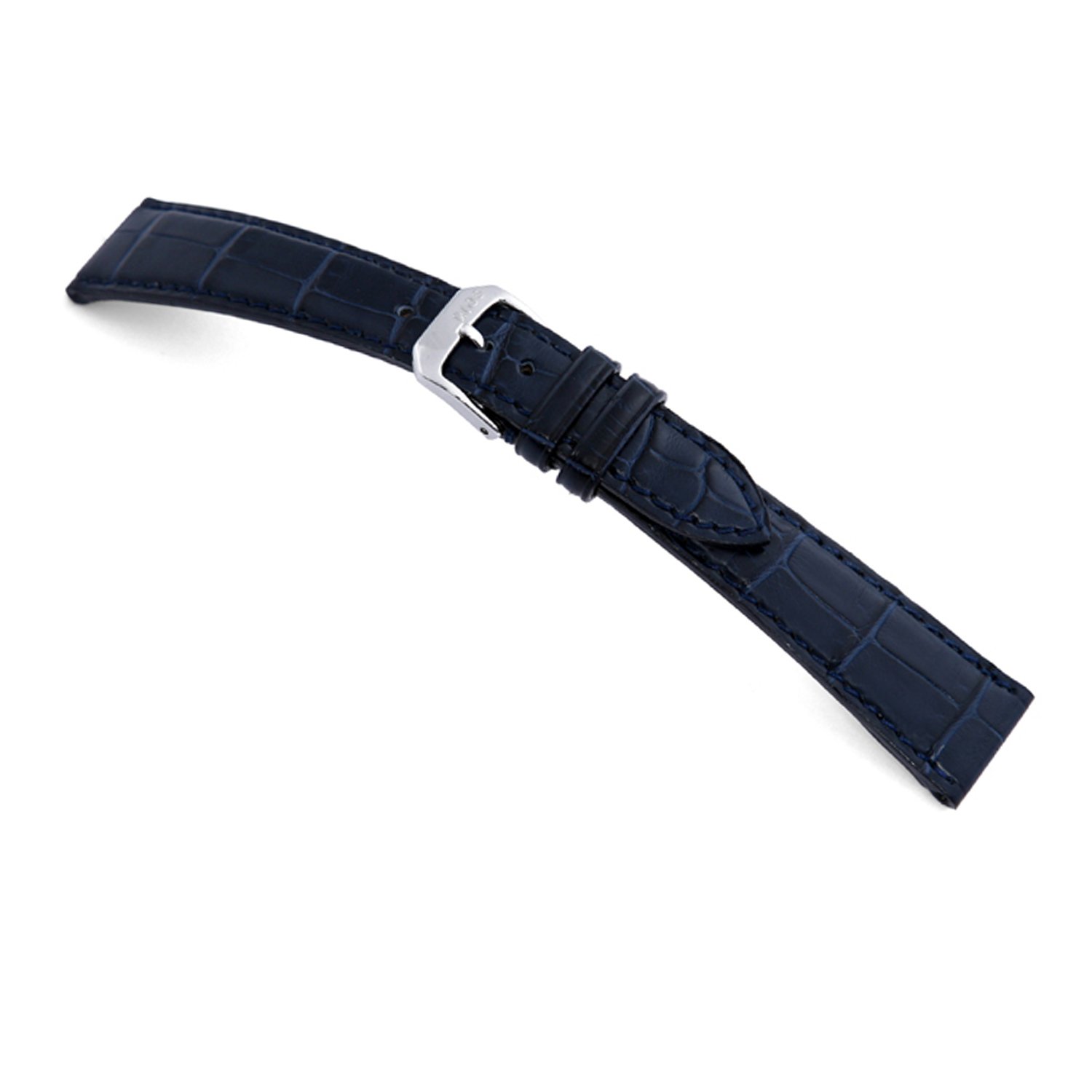 Genuine Matte Alligator Leather Watch Band for Patek Philippe 114x82 - Luxury Replacement Strap for Dress Watches & Formal Occasions