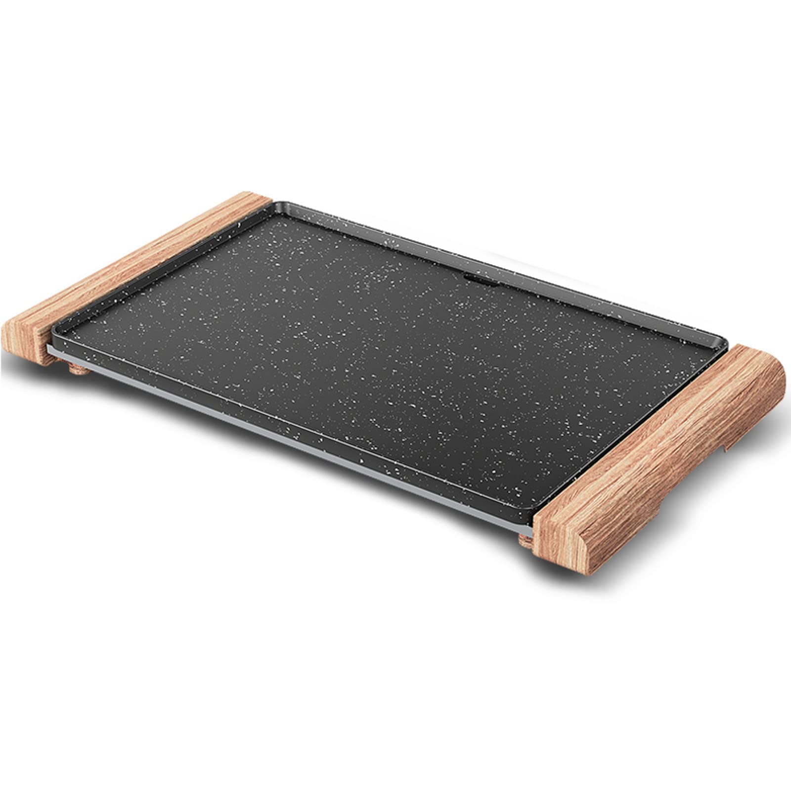 BYCDD Electric Griddle Nonstick - 56x30cm Indoor Grill with Adjustable Temperature for Pancakes, Burgers & More | Easy Clean Black Surface | Perfect for Breakfast, BBQ & Family Cooking