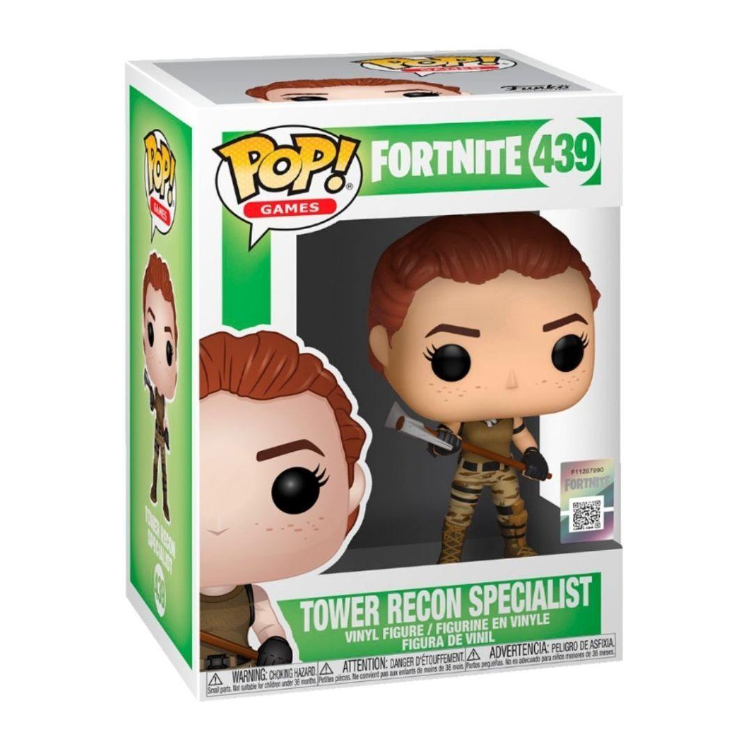 Funko Pop! Games: Fortnite Tower Recon Specialist #439 - Collectible Vinyl Figure for Gamers & Fans - Perfect for Display, Gifts, and Gaming Room Decor