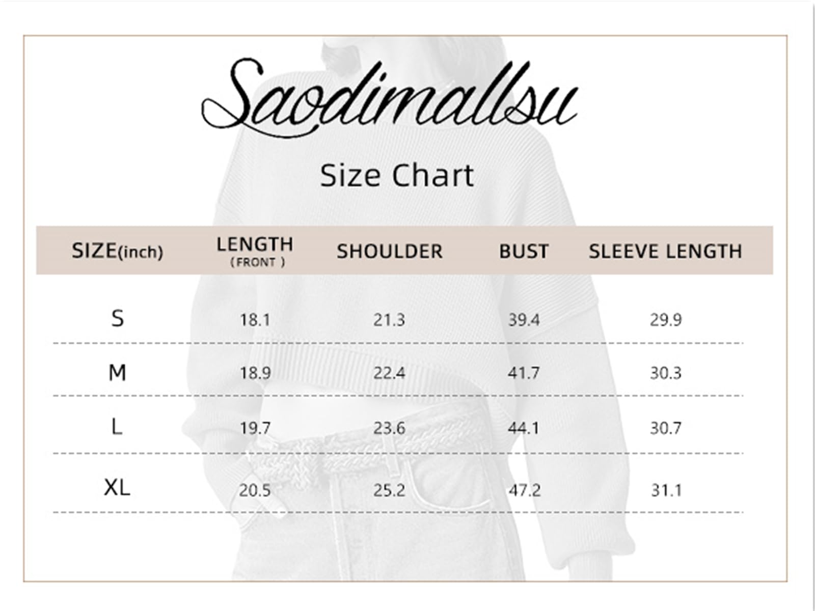 Saodimallsu Women's Oversized Cropped Sweater - Long Batwing Sleeve Crewneck Pullover Ribbed Knit Jumper Top | Casual Fall Winter Fashion for Streetwear & Layering