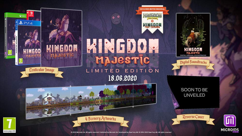 Kingdom Majestic - Limited Edition PS4 Game - Exclusive Collectible for PlayStation 4 - Perfect for Fantasy Adventure & Strategy Gaming Enthusiasts