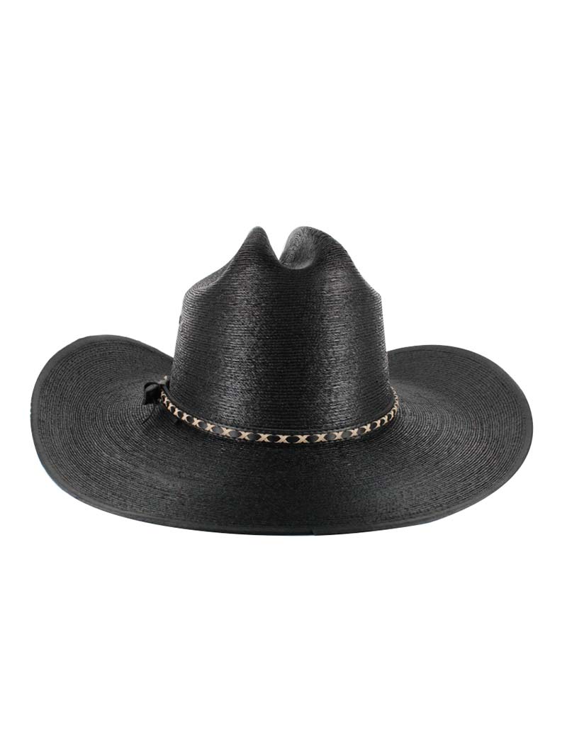 Resistol Jason Aldean Asphalt Cowboy Straw Hat - Black Western Hat for Men - Perfect for Outdoor, Country Music Festivals & Summer Wear