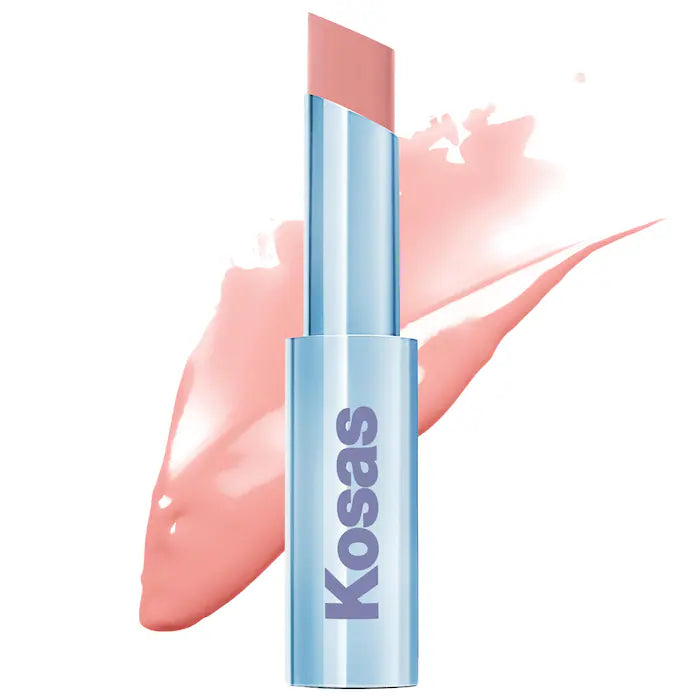 Kosas Hydrating Lip Gloss with Ceramides - Wet Stick™ for Moisturized, Shiny Lips | Perfect for Daily Wear, Makeup Looks & On-the-Go Hydration