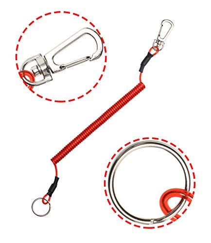 12Pcs Retractable Spring Lanyards - Keychain & Badge Holder for Casino Cards