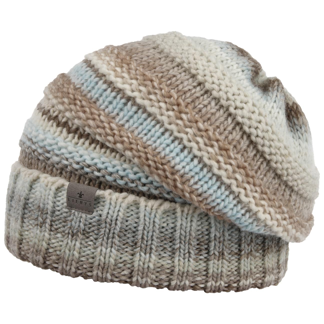 Lierys Bernardo Oversize Knit Hat - Soft Chunky Cable Knit Beanie for Women & Men | Winter Warm Slouchy Hat for Outdoor Activities, Skiing & Casual Wear