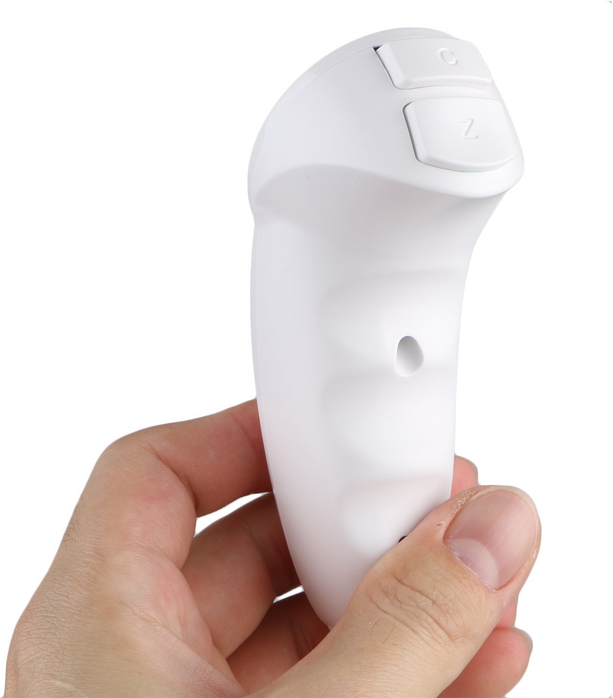 2-Pack White Nunchuck Controller Remote Replacement for Nintendo Wii & Wii U - Perfect for Gaming, Fitness & Family Fun