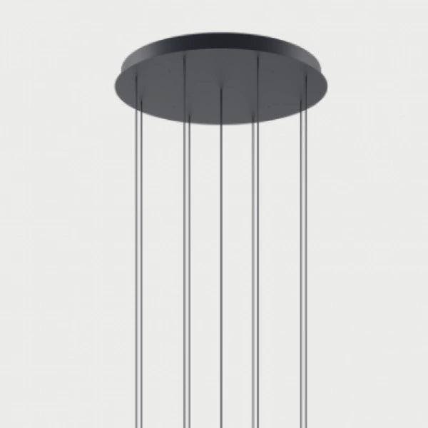 9-Light Round Cluster Chandelier - Elegant Ceiling Lighting for Dining Room, Bedroom, or Living Room