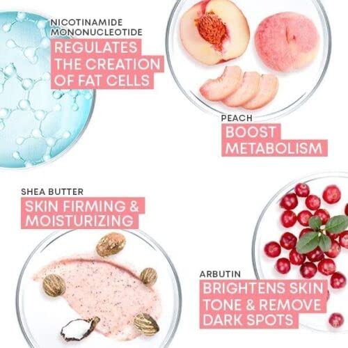 PeacHeact Cellubye Soap - Skin Whitening & Brightening Peach Soap for Cellulite Removal | Natural Body Care for Smooth, Even Skin Tone | Perfect for Daily Shower & Spa Treatments