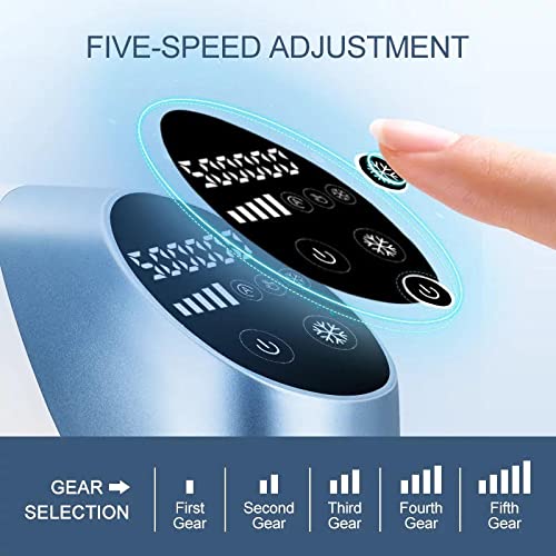 MiSMON Painless Laser Hair Removal Device for Women & Men - IPL Hair Remover with Ice Cooling & 3-in-1 Skin Care Functions | At-Home Hair Removal for Face, Legs, Arms & Bikini Line
