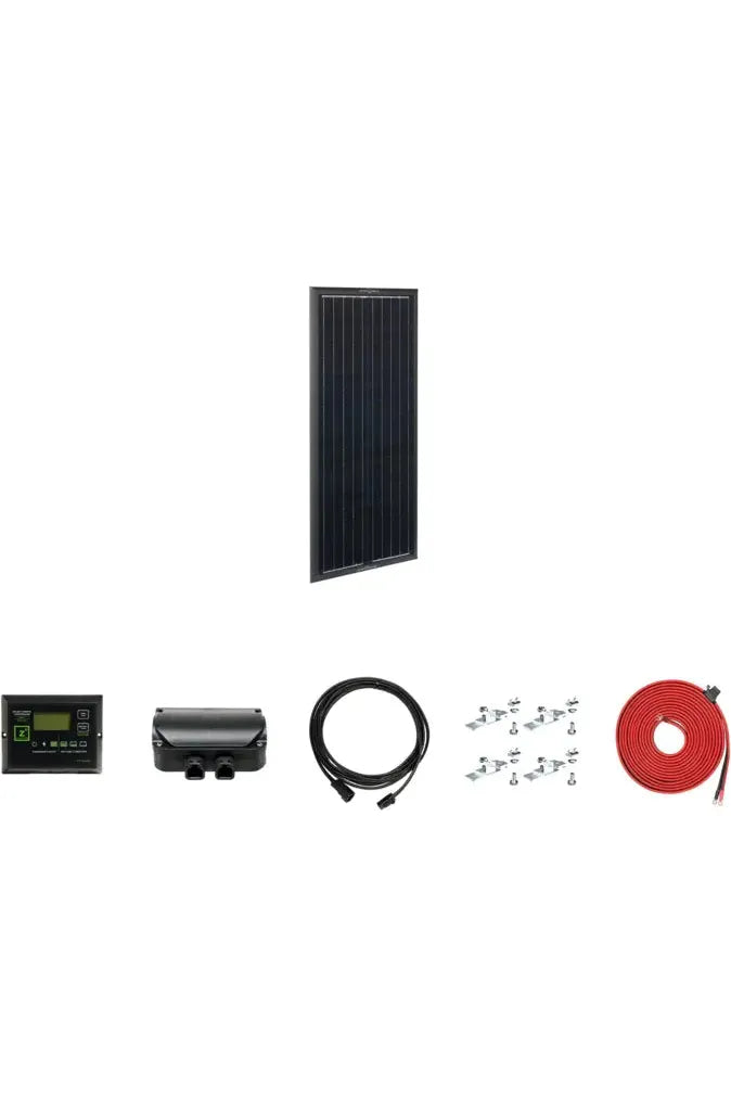 Zamp Solar OBSIDIAN Series 45 Watt Deluxe Solar Panel Kit - Portable Power for RV, Boat, Camping & Off-Grid Adventures