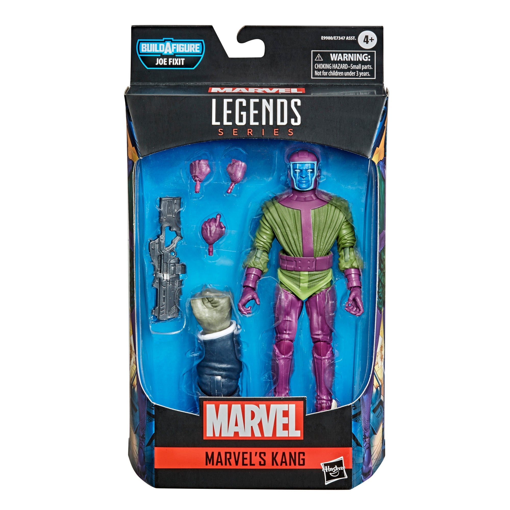 Marvel Legends Series 6 Kang the Conqueror Action Figure - Collectible 6-Inch Superhero Toy for Display & Role Play