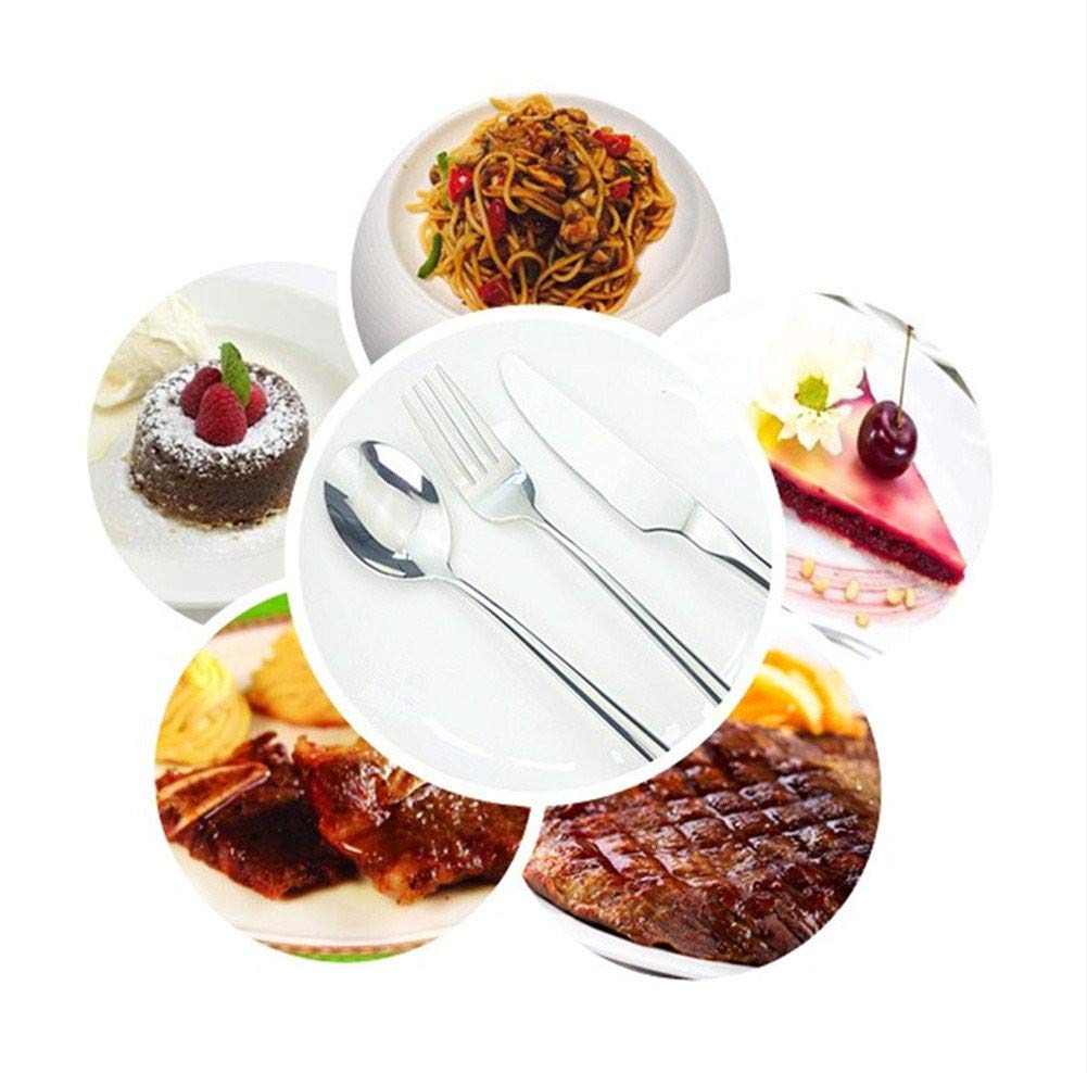 8-Piece Korean Stainless Steel Long Handle Spoon Set - Rice Spoon, Soup Spoon & Coffee Spoon - Durable Kitchen Utensils for Cooking, Serving & Dining - Perfect for Asian Cuisine, Restaurants & Home Use