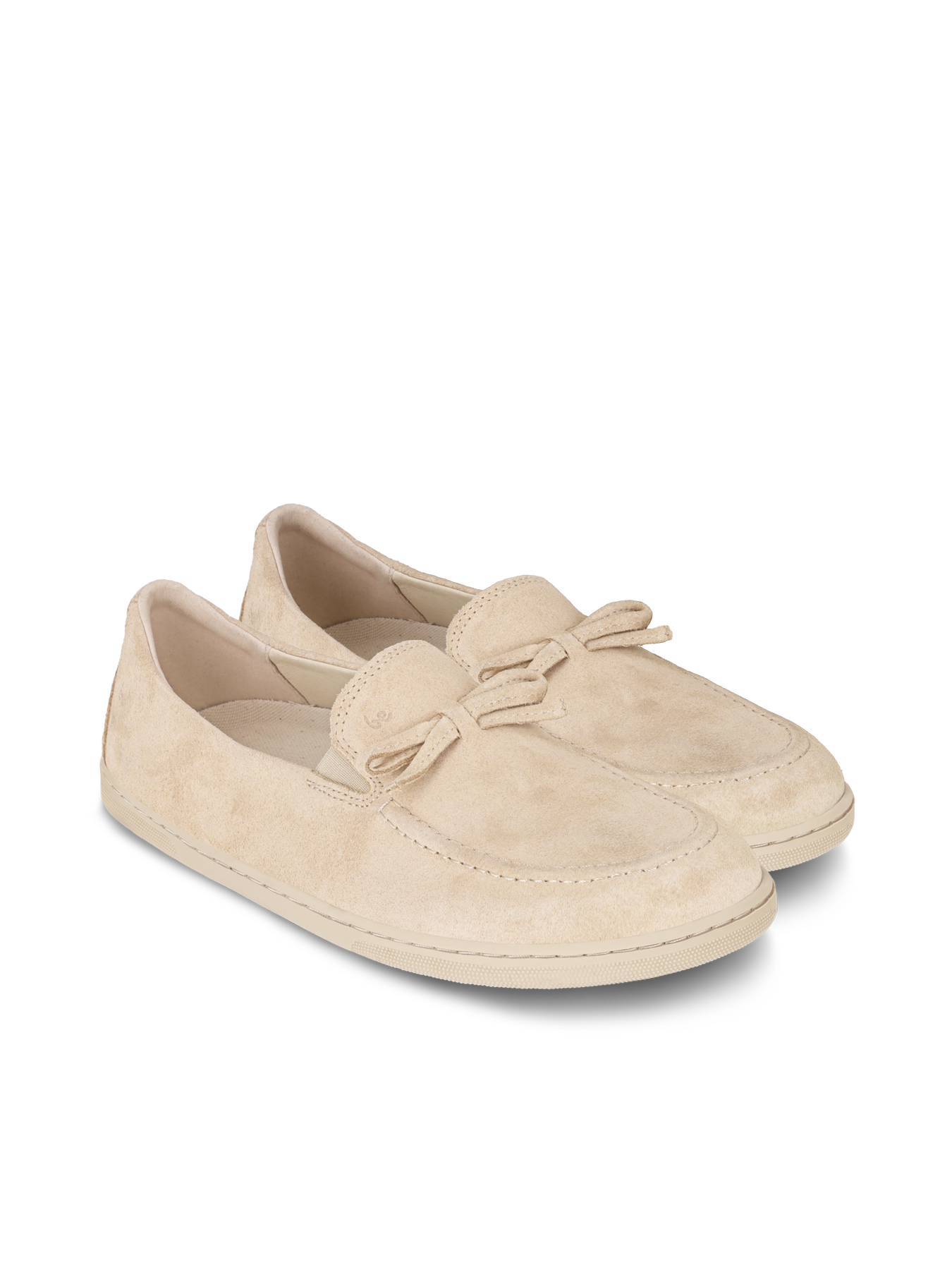 Barefoot Moccasins for Women - Be Lenka Aphrodite Soft Leather Minimalist Shoes in Beige | Comfortable House Slippers & Indoor/Outdoor Walking Shoes