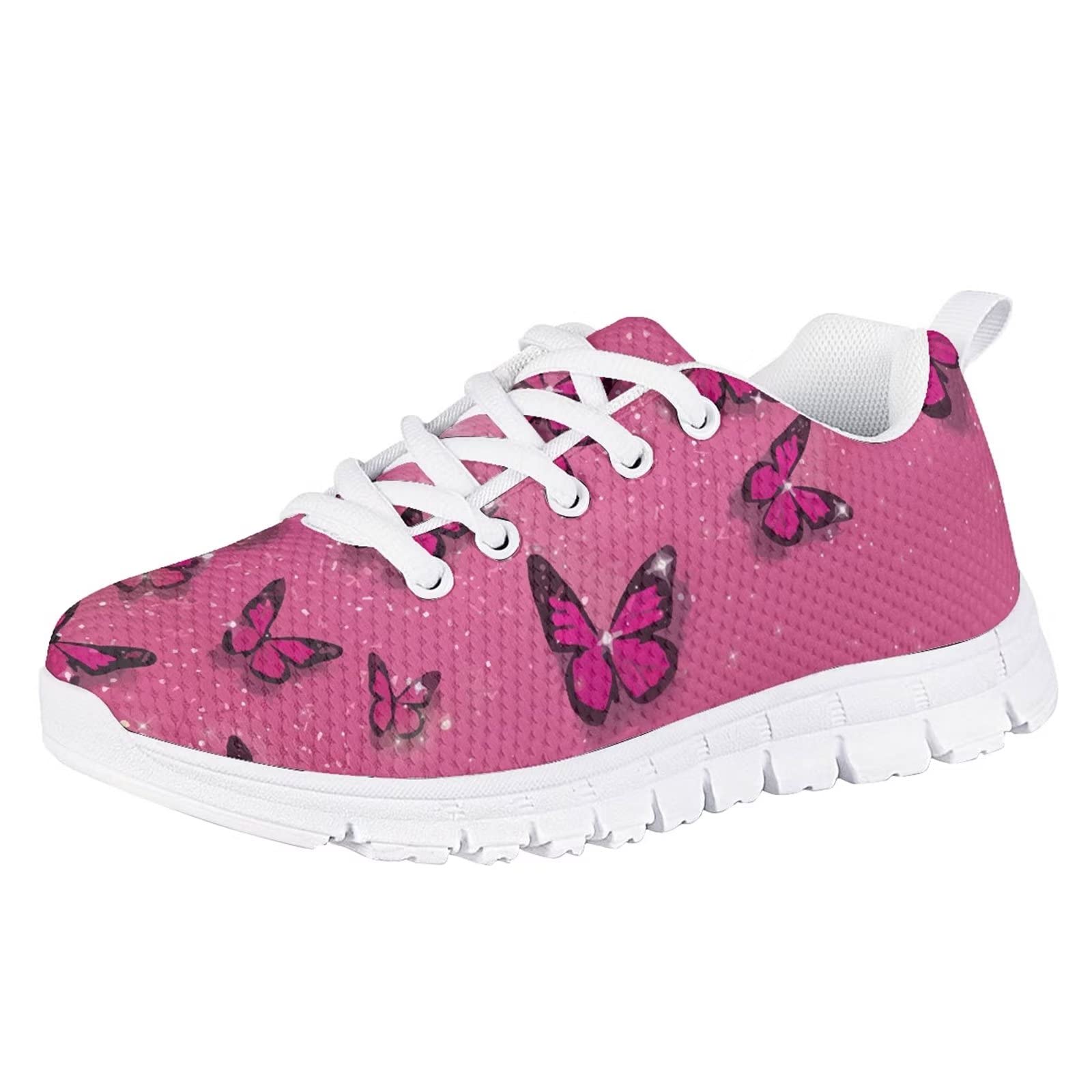 WSKIAN Kids Tennis Shoes for Boys & Girls - Breathable Knit Mesh, Non-Slip Rubber Sole, Comfortable Walking Sneakers - Perfect for School, Sports & Daily Play