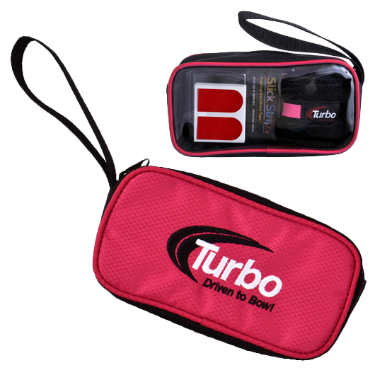 Turbo Driven Mini Bowling Accessory Bag - Neon Pink | Perfect for Bowling Leagues, Tournaments & Casual Play