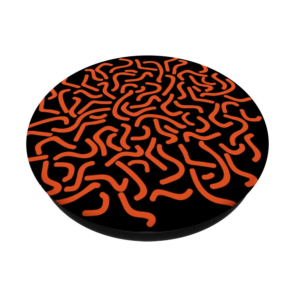 Squiggly Pattern Phone Grip & Stand for Phones, Tablets - Secure Hold for Gaming & Selfies