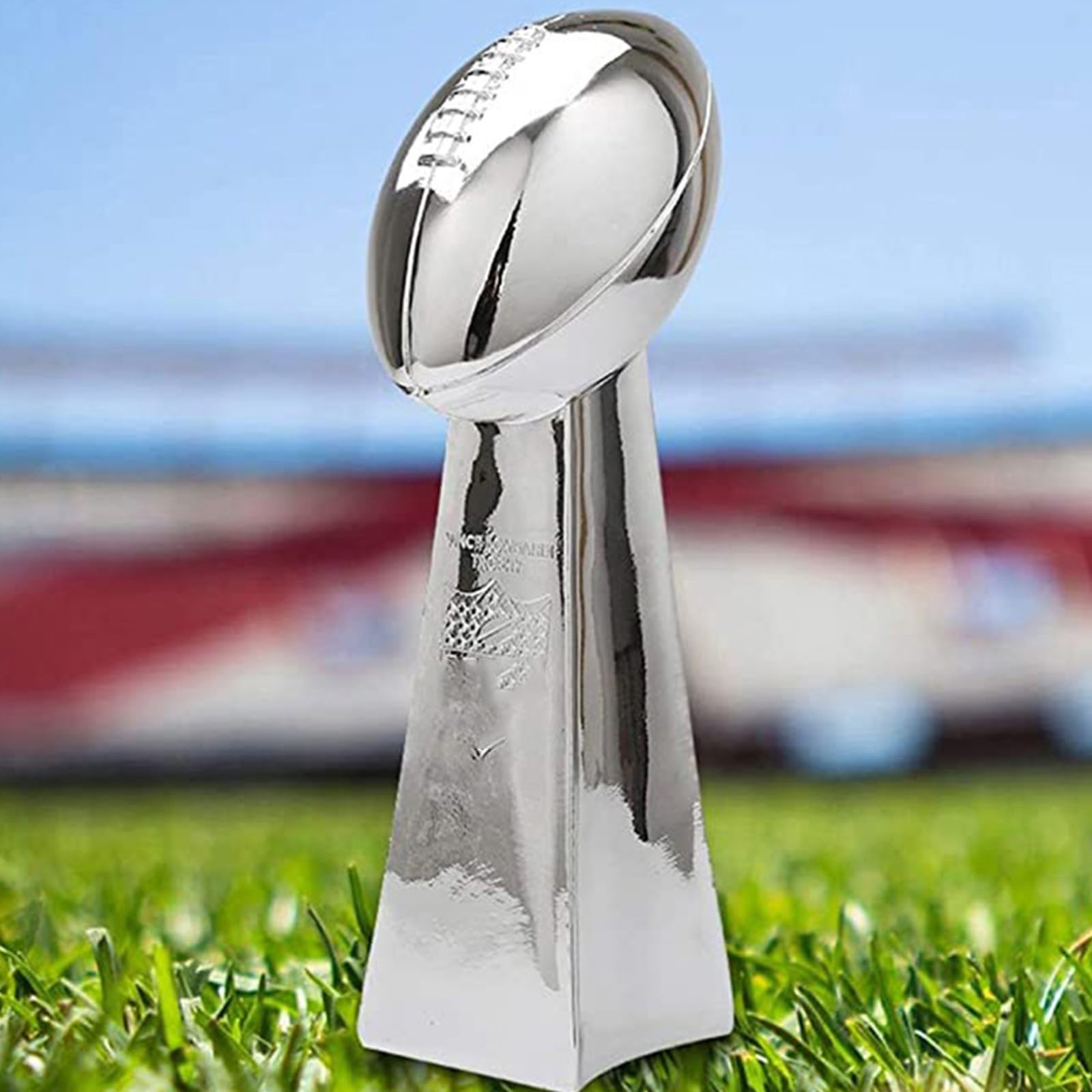 UVITAS Custom Football Trophy - Personalized Awards for Fans, Souvenirs & Home Decor - Perfect for Sports Gifts, Team Recognition & Man Cave Decorations