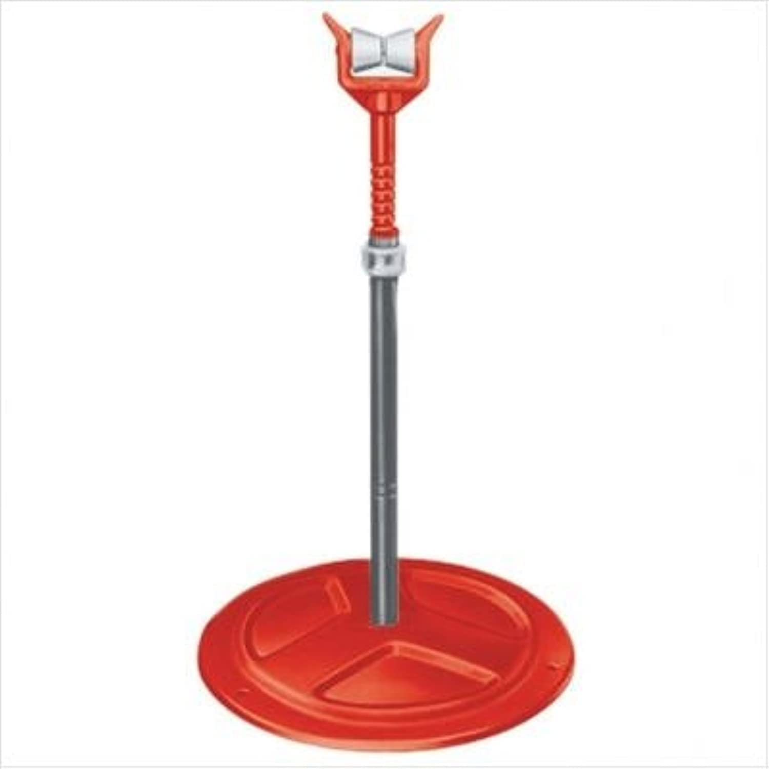 RIDGID 56682 Heavy-Duty Conveyor High Head Pipe Stand for Plumbing & Construction - Perfect for Pipe Support, Drain Cleaning, and Sewer Line Maintenance