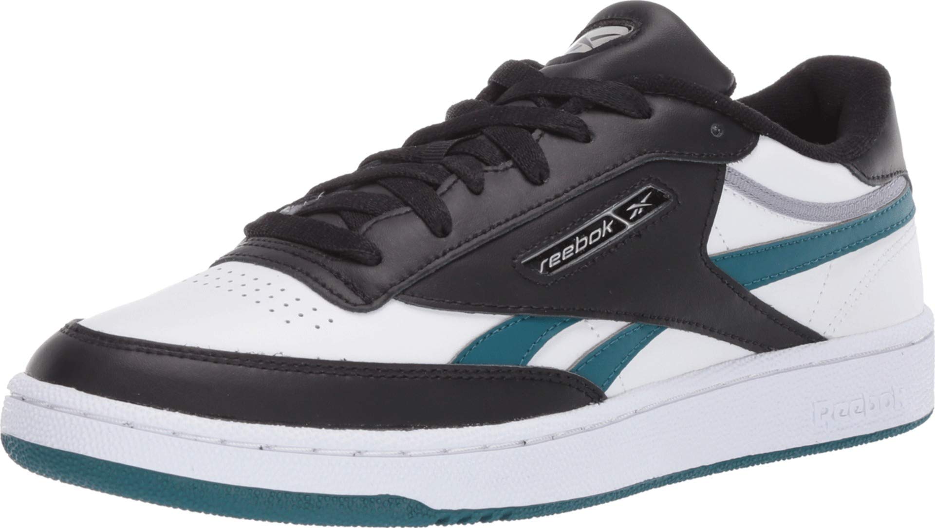 Reebok Men's Club C Revenge Sneakers EG4299 - Size 12.5 White Leather Vintage Tennis Shoes for Casual Wear & Street Style