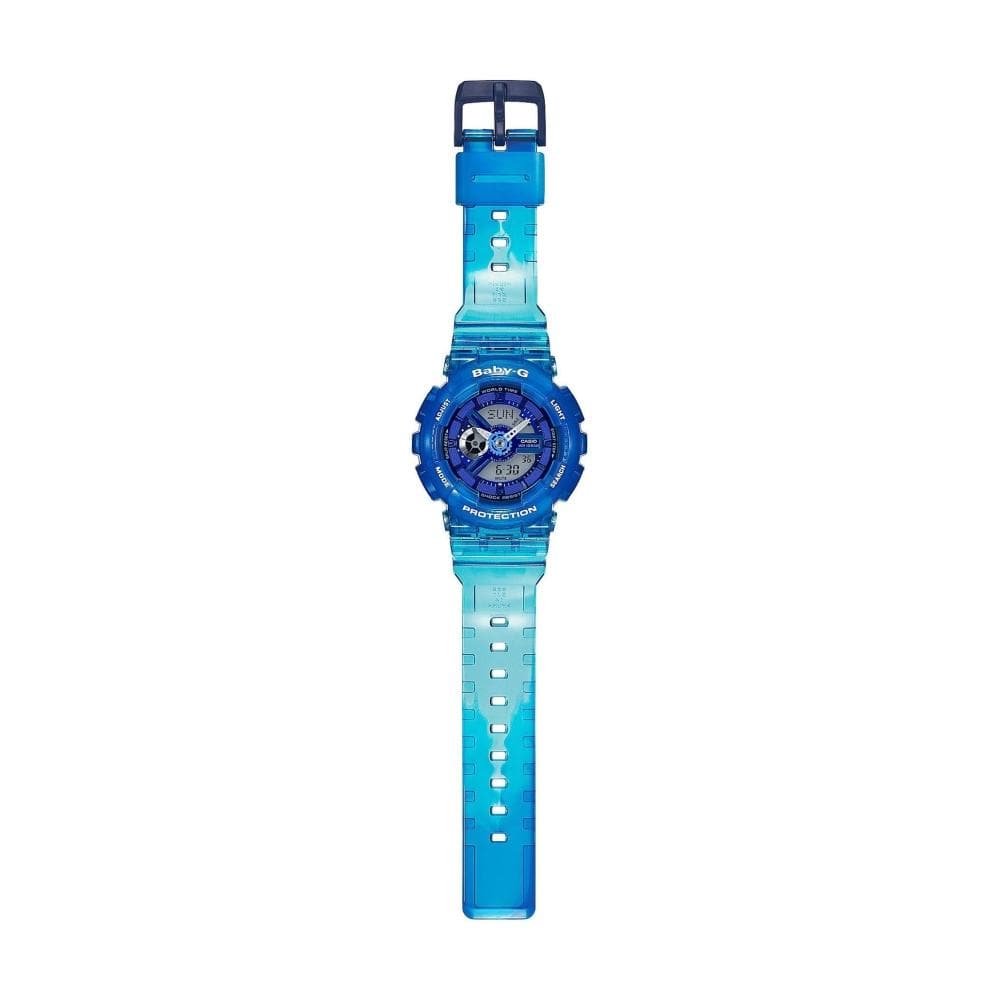 Casio Baby-G BA-110JM-2ADR Digital Sport Watch for Women - Waterproof, Shock Resistant, Trendy & Durable - Perfect for Running, Swimming & Outdoor Activities