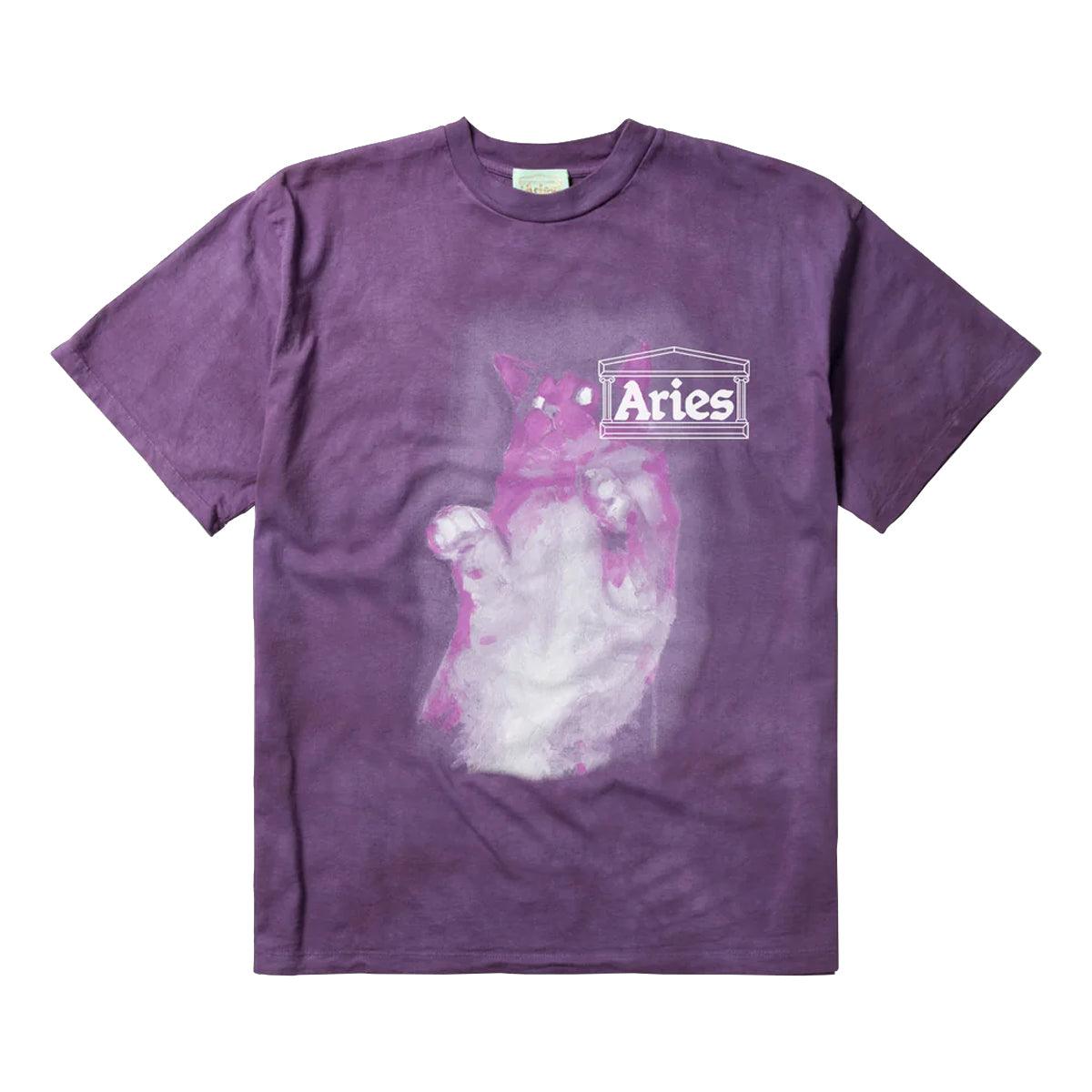 Catseyes Graphic T-Shirt 'Purple' - Soft Cotton Tee for Women & Men - Trendy Streetwear & Casual Outfit for Daily Wear, Parties & Date Nights