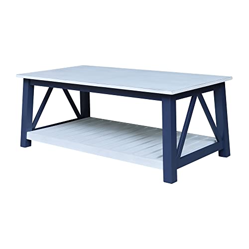 Blue/Antiqued Chalk