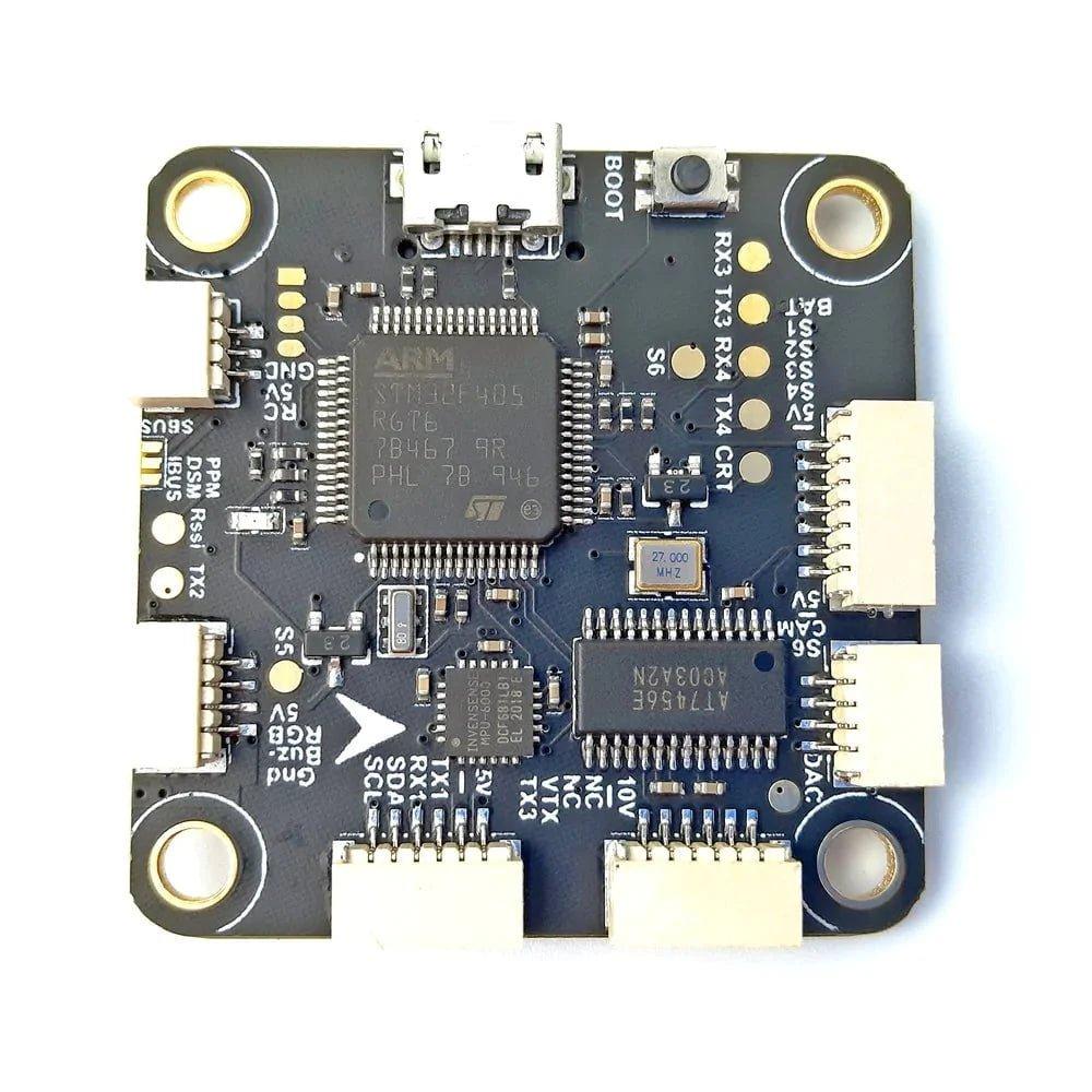 DarwinFPV F405 2-6S 30x30 Flight Controller & 50A 8Bit 4-in-1 ESC Combo Stack - Perfect for FPV Drone Builds and DIY Quadcopter Projects