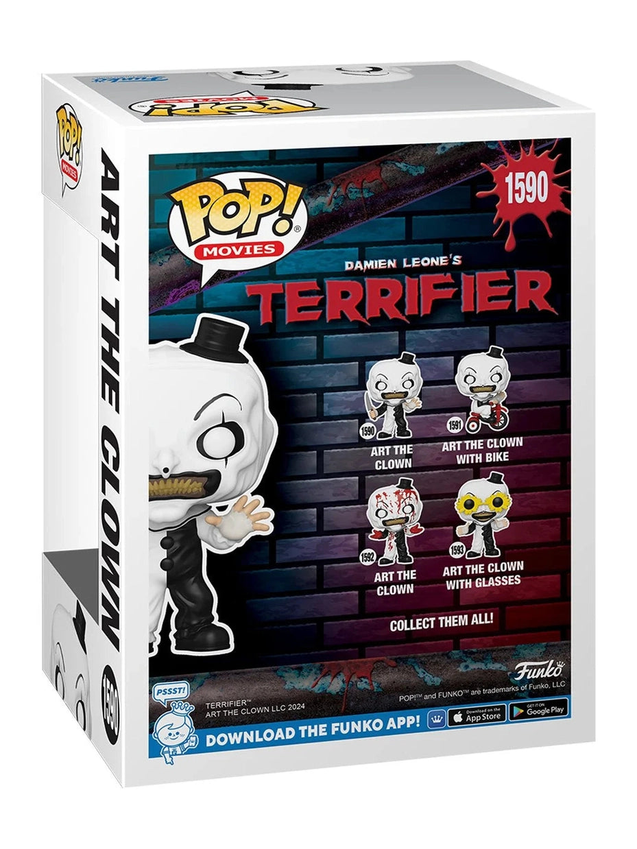 Terrifier: Art the Clown Horror Movie DVD - Scary Clown Film for Halloween Parties & Thriller Movie Nights