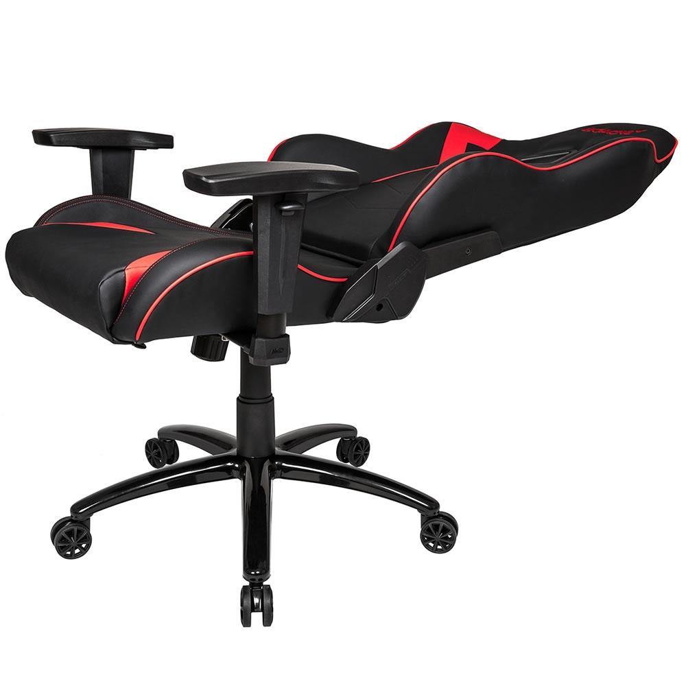 AKRACING Octane Gaming Chair - Ergonomic Racing Style Computer Chair with Adjustable Height, Lumbar Support & Headrest - Perfect for PC Gaming, Office Work & Home Use (Red)