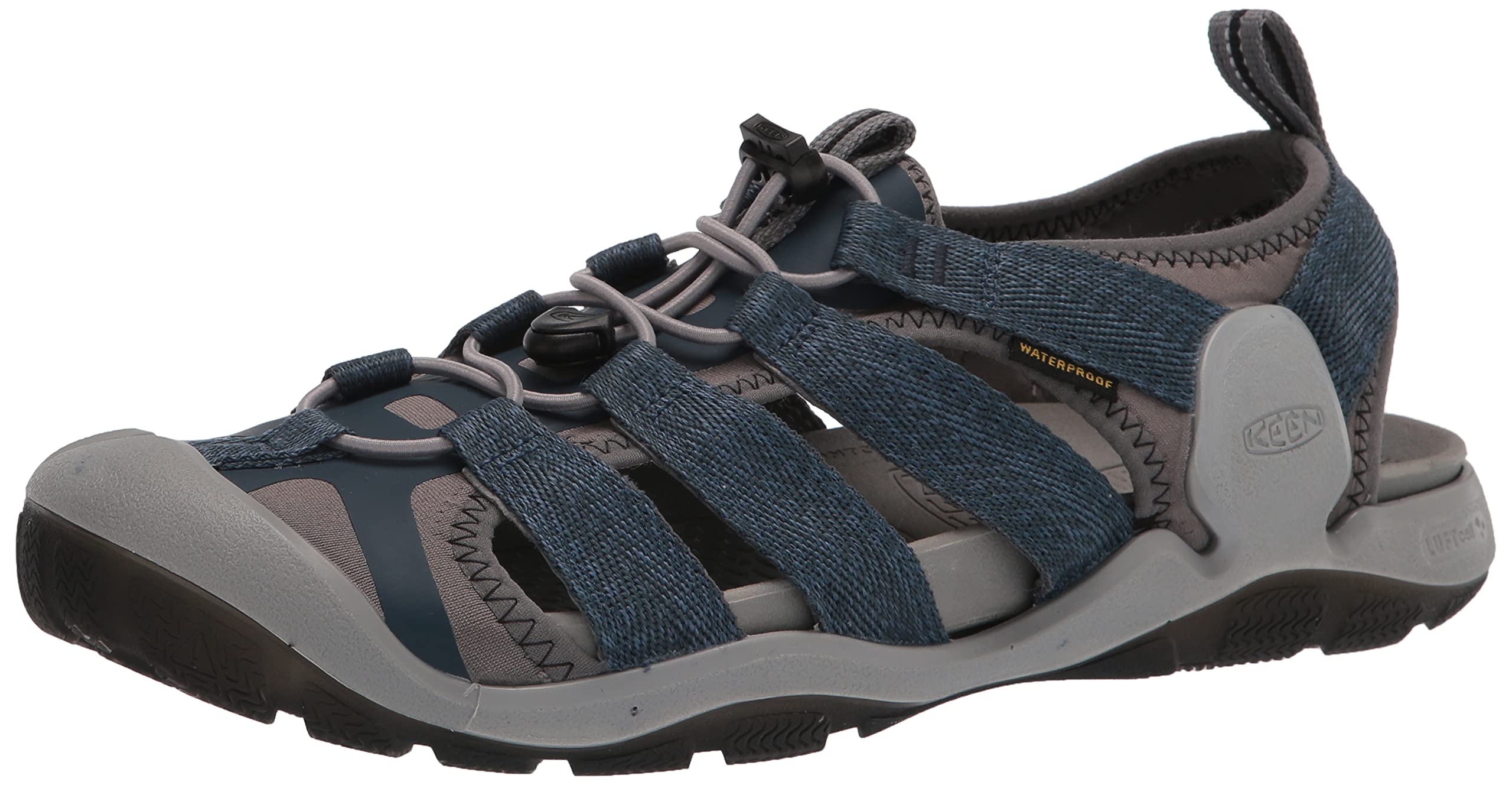 KEEN Men's Clearwater 2 CNX Waterproof Hiking Sandals - Lightweight Quick-Dry Outdoor Adventure Footwear for Beach, Camping & Water Sports