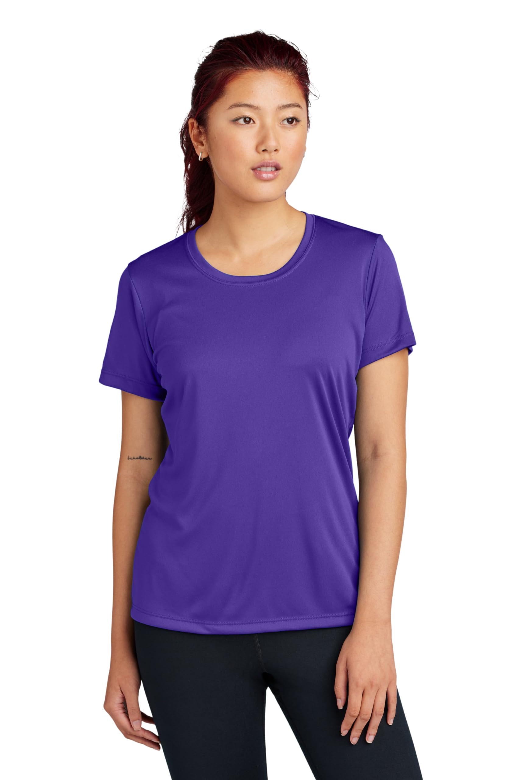 Clothe Co. Women's Workout Tops - Breathable Gym Shirts for Yoga, Running & Fitness - Plus Size Activewear for Women | Perfect for Gym, Cardio & Outdoor Sports