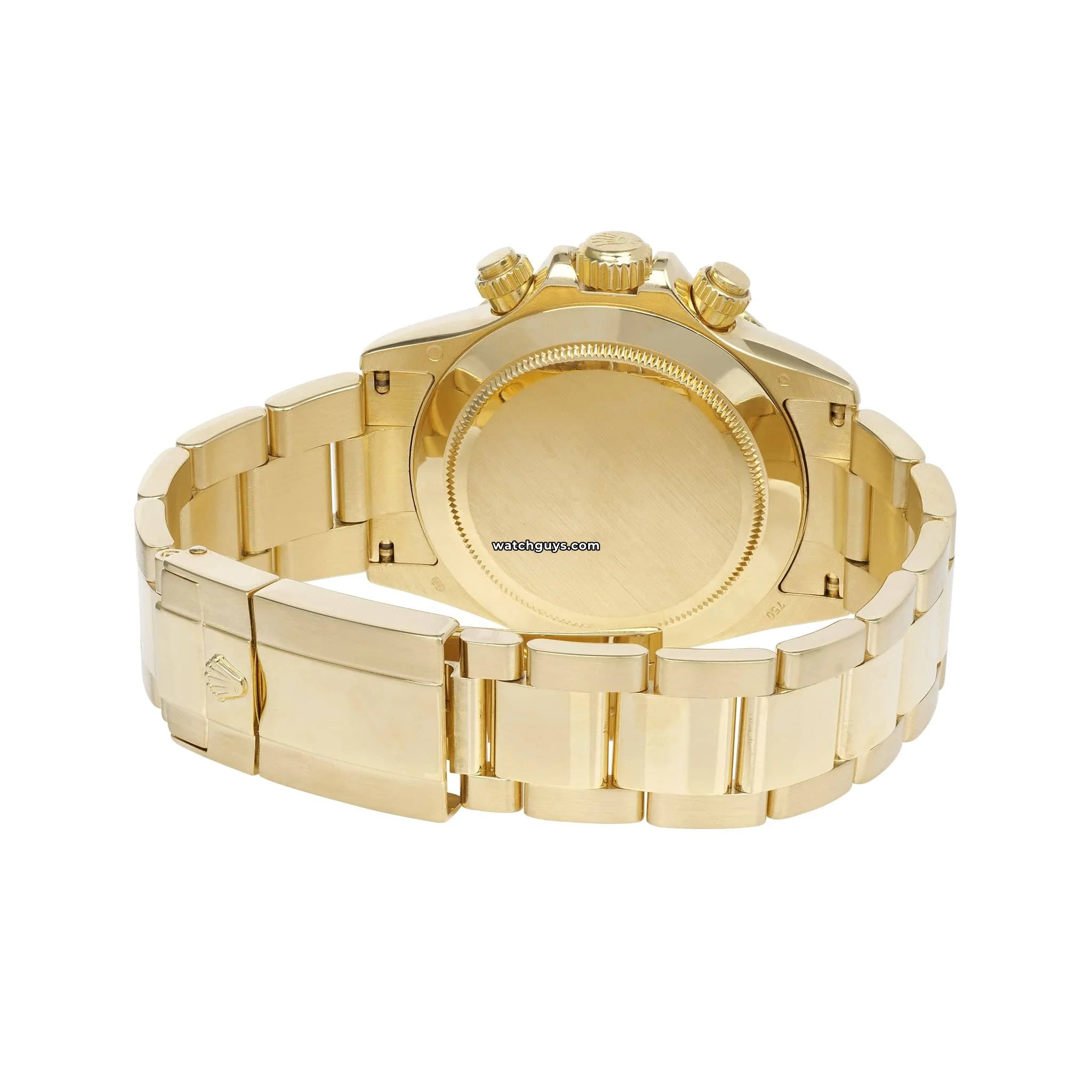 Rolex Daytona 116528 Men's Luxury Watch 18K Yellow Gold - Perfect for Business, Gifting & Special Occasions