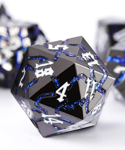 Gunmetal Blue Glitter