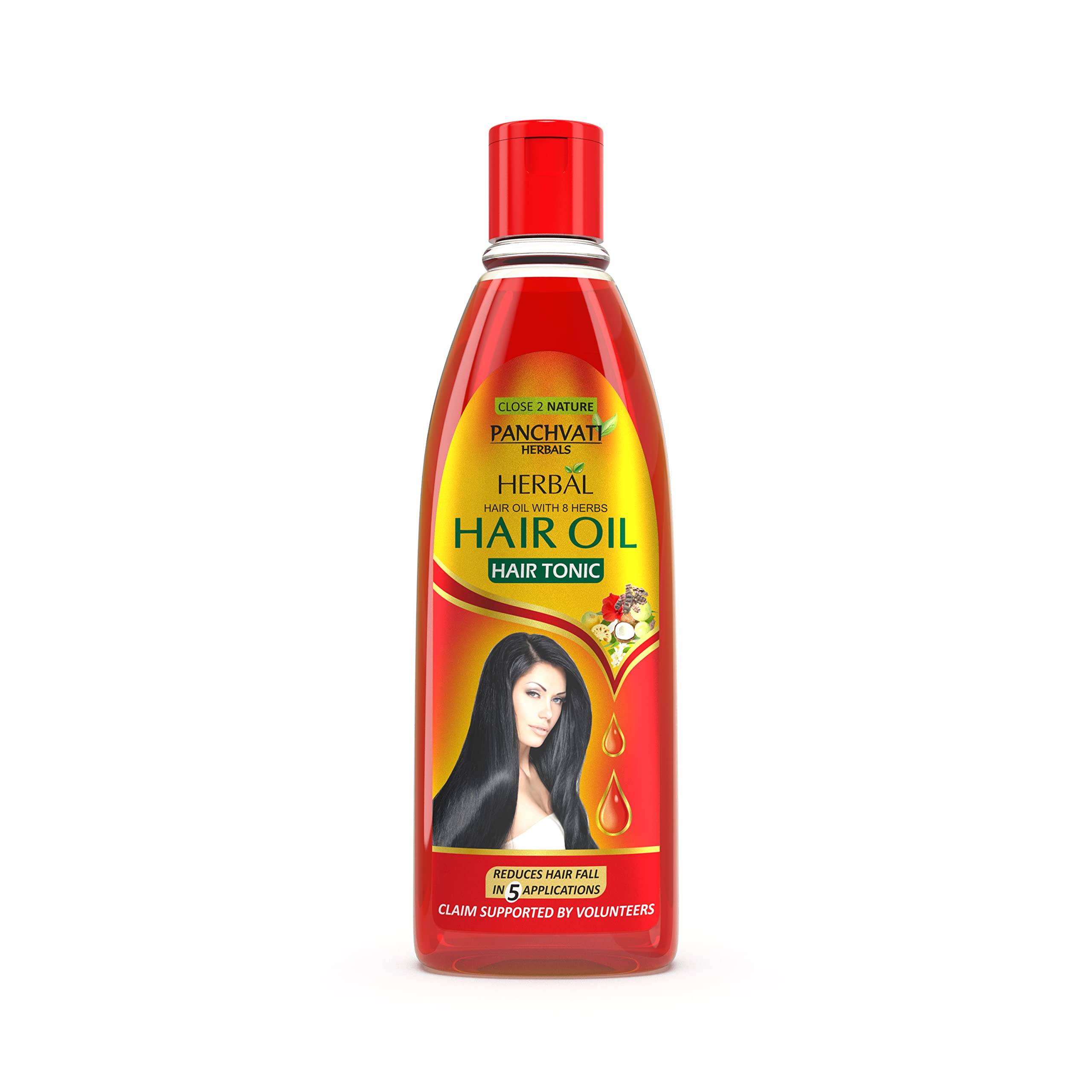 Panchvati Herbals Hair Oil for Hair Fall Control & Hair Growth - 100ml | Natural Ayurvedic Treatment for Thicker, Stronger Hair | Perfect for Daily Scalp Massage & Hair Care Routine