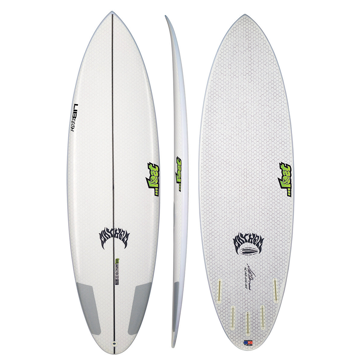 Libtech Lost Quiver Killer FC 6'0 Surfboard - Future Fins Compatible - High Performance Shortboard for All Wave Conditions - Perfect for Beach, Reef and Point Breaks