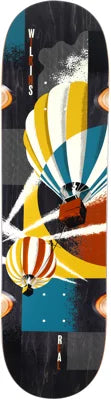 Authentic Wilkins Look Up Skateboard Deck (8.86