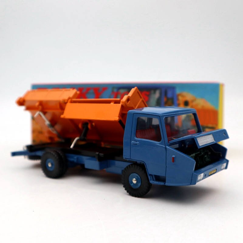 Atlas Dinky Toys 569 Berliet Stradair Dump Truck Diecast Model Car - 1:43 Scale Collectible Vehicle for Adults, Vintage French Truck Replica - Perfect for Display, Gifts & Model Car Collections