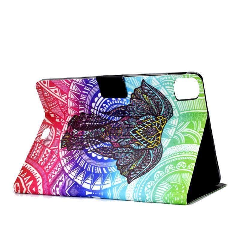iPad Air 4 10.9-inch (2020 Model) Cute Cartoon Leather Stand Case with Auto Sleep/Wake - Perfect for Work, Study & Entertainment