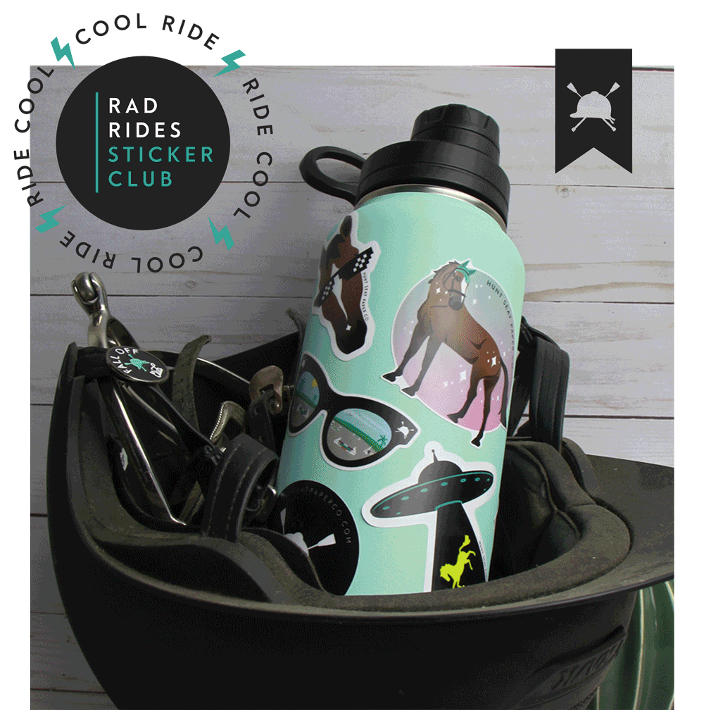 Equestrian Sticker Bundle - Horse Riding Decals for Laptops, Water Bottles & Notebooks - Perfect for Equestrian Lovers & Horse Show Enthusiasts